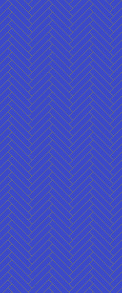 Blue Double Herringbone Tile Acrylic Shower Wall Panel 2440mm x 1220mm (3mm Thick) - CladdTech