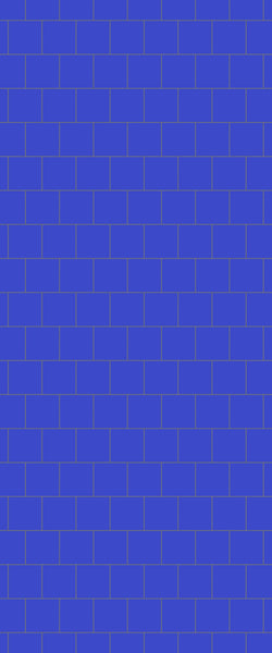 Blue Large Squares Acrylic Shower Wall Panel 2440mm x 1220mm (3mm Thick) - CladdTech