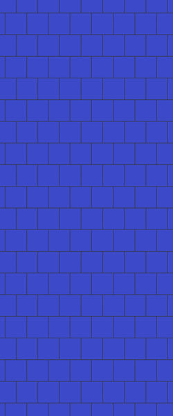 Blue Large Squares Acrylic Shower Wall Panel 2440mm x 1220mm (3mm Thick) - CladdTech