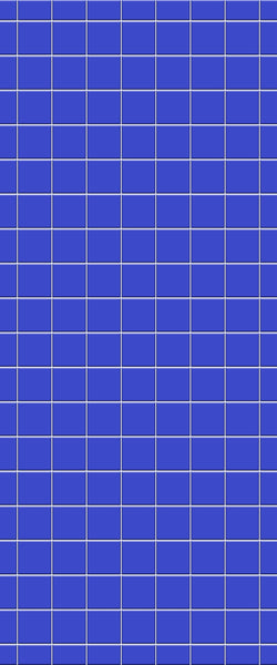 Blue Checkerboard Acrylic Shower Wall Panel 2440mm x 1220mm (3mm Thick) - CladdTech