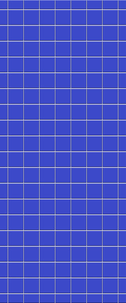 Blue Checkerboard Acrylic Shower Wall Panel 2440mm x 1220mm (3mm Thick) - CladdTech