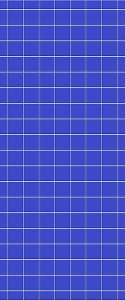 Blue Checkerboard Acrylic Shower Wall Panel 2440mm x 1220mm (3mm Thick) - CladdTech