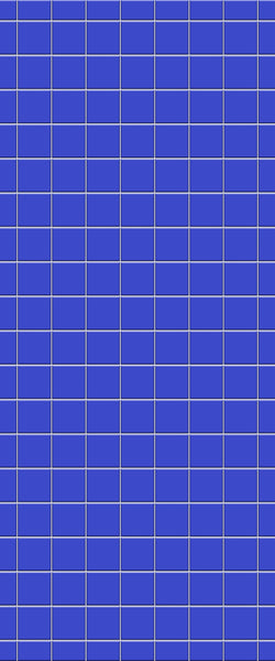 Blue Checkerboard Acrylic Shower Wall Panel 2440mm x 1220mm (3mm Thick) - CladdTech