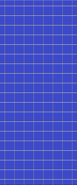 Blue Checkerboard Acrylic Shower Wall Panel 2440mm x 1220mm (3mm Thick) - CladdTech