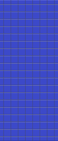 Blue Checkerboard Acrylic Shower Wall Panel 2440mm x 1220mm (3mm Thick) - CladdTech