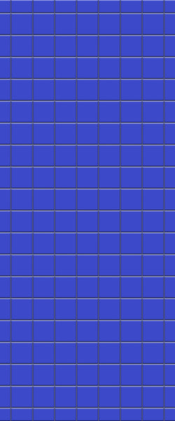 Blue Checkerboard Acrylic Shower Wall Panel 2440mm x 1220mm (3mm Thick) - CladdTech
