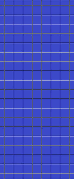 Blue Checkerboard Acrylic Shower Wall Panel 2440mm x 1220mm (3mm Thick) - CladdTech