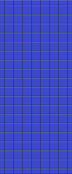 Blue Checkerboard Acrylic Shower Wall Panel 2440mm x 1220mm (3mm Thick) - CladdTech
