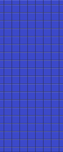 Blue Checkerboard Acrylic Shower Wall Panel 2440mm x 1220mm (3mm Thick) - CladdTech