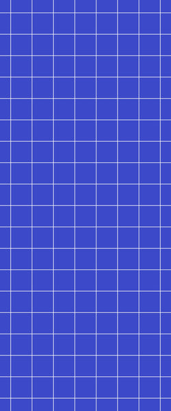 Blue Checkerboard Acrylic Shower Wall Panel 2440mm x 1220mm (3mm Thick) - CladdTech