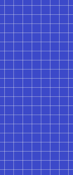 Blue Checkerboard Acrylic Shower Wall Panel 2440mm x 1220mm (3mm Thick) - CladdTech