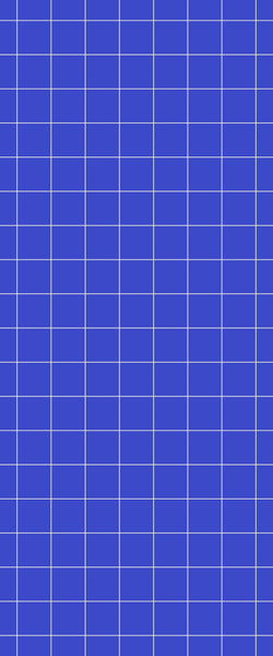 Blue Checkerboard Acrylic Shower Wall Panel 2440mm x 1220mm (3mm Thick) - CladdTech