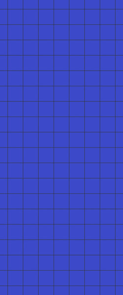 Blue Checkerboard Acrylic Shower Wall Panel 2440mm x 1220mm (3mm Thick) - CladdTech