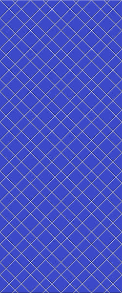Blue Basket Weave Acrylic Shower Wall Panel 2440mm x 1220mm (3mm Thick) - CladdTech