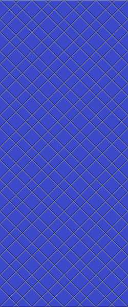 Blue Basket Weave Acrylic Shower Wall Panel 2440mm x 1220mm (3mm Thick) - CladdTech