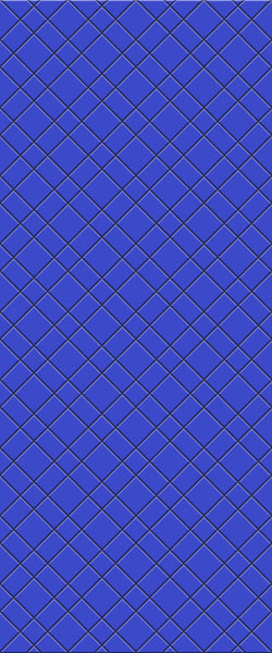 Blue Basket Weave Acrylic Shower Wall Panel 2440mm x 1220mm (3mm Thick) - CladdTech
