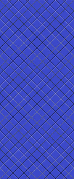 Blue Basket Weave Acrylic Shower Wall Panel 2440mm x 1220mm (3mm Thick) - CladdTech