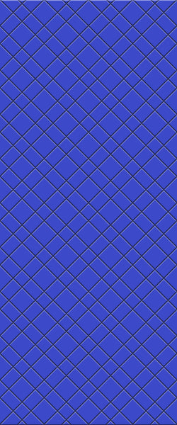 Blue Basket Weave Acrylic Shower Wall Panel 2440mm x 1220mm (3mm Thick) - CladdTech