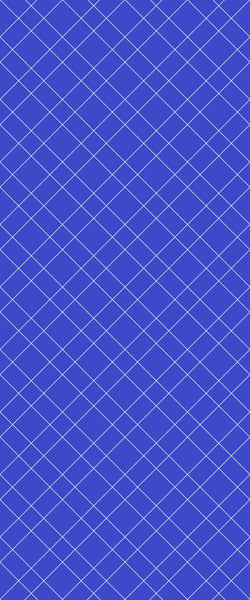 Blue Basket Weave Acrylic Shower Wall Panel 2440mm x 1220mm (3mm Thick) - CladdTech