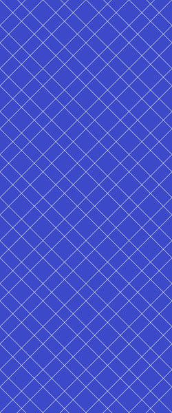 Blue Basket Weave Acrylic Shower Wall Panel 2440mm x 1220mm (3mm Thick) - CladdTech