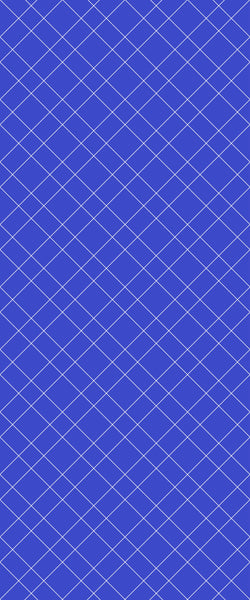 Blue Basket Weave Acrylic Shower Wall Panel 2440mm x 1220mm (3mm Thick) - CladdTech