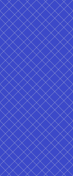 Blue Basket Weave Acrylic Shower Wall Panel 2440mm x 1220mm (3mm Thick) - CladdTech