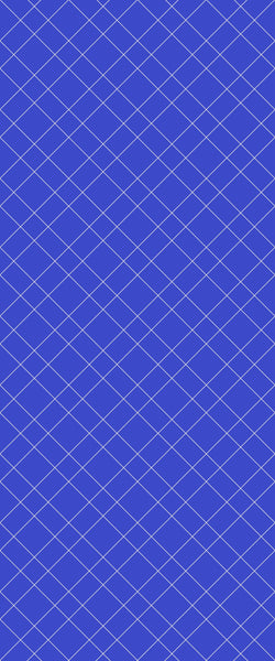 Blue Basket Weave Acrylic Shower Wall Panel 2440mm x 1220mm (3mm Thick) - CladdTech
