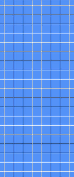 Blue Checkerboard Acrylic Shower Wall Panel 2440mm x 1220mm (3mm Thick) - CladdTech