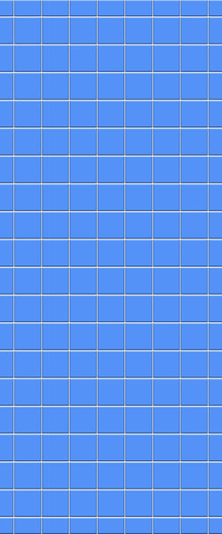 Blue Checkerboard Acrylic Shower Wall Panel 2440mm x 1220mm (3mm Thick) - CladdTech