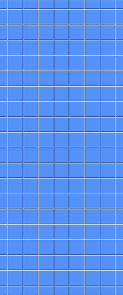 Blue Checkerboard Acrylic Shower Wall Panel 2440mm x 1220mm (3mm Thick) - CladdTech