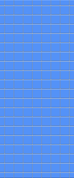 Blue Checkerboard Acrylic Shower Wall Panel 2440mm x 1220mm (3mm Thick) - CladdTech