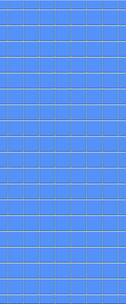 Blue Checkerboard Acrylic Shower Wall Panel 2440mm x 1220mm (3mm Thick) - CladdTech