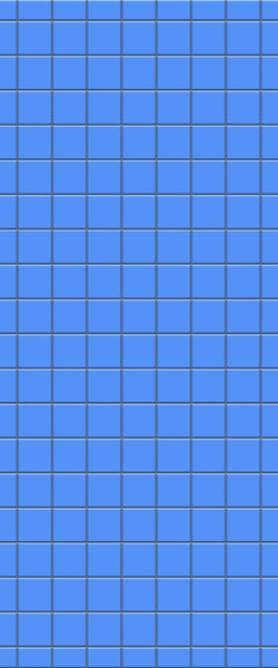 Blue Checkerboard Acrylic Shower Wall Panel 2440mm x 1220mm (3mm Thick) - CladdTech