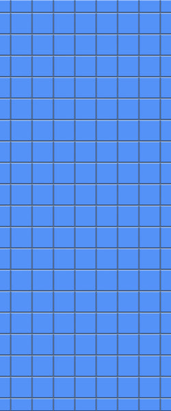 Blue Checkerboard Acrylic Shower Wall Panel 2440mm x 1220mm (3mm Thick) - CladdTech