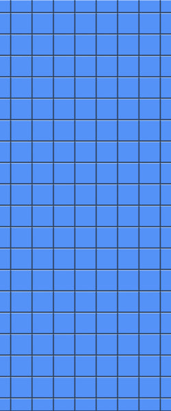 Blue Checkerboard Acrylic Shower Wall Panel 2440mm x 1220mm (3mm Thick) - CladdTech