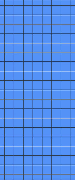 Blue Checkerboard Acrylic Shower Wall Panel 2440mm x 1220mm (3mm Thick) - CladdTech