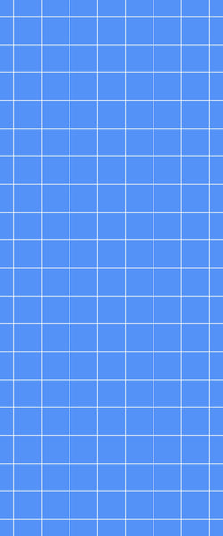 Blue Checkerboard Acrylic Shower Wall Panel 2440mm x 1220mm (3mm Thick) - CladdTech
