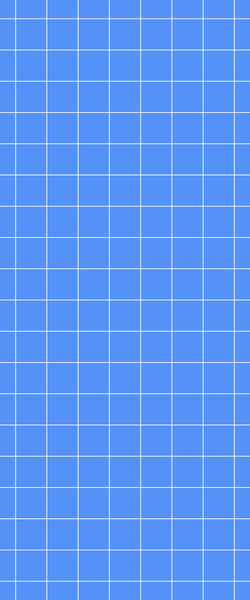 Blue Checkerboard Acrylic Shower Wall Panel 2440mm x 1220mm (3mm Thick) - CladdTech