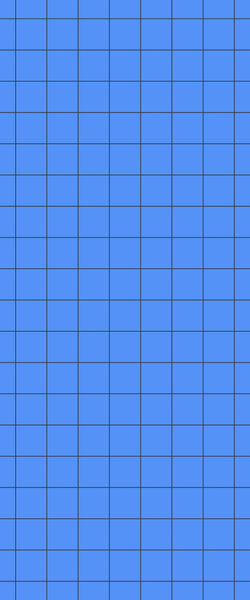 Blue Checkerboard Acrylic Shower Wall Panel 2440mm x 1220mm (3mm Thick) - CladdTech