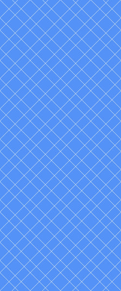 Blue Basket Weave Acrylic Shower Wall Panel 2440mm x 1220mm (3mm Thick) - CladdTech