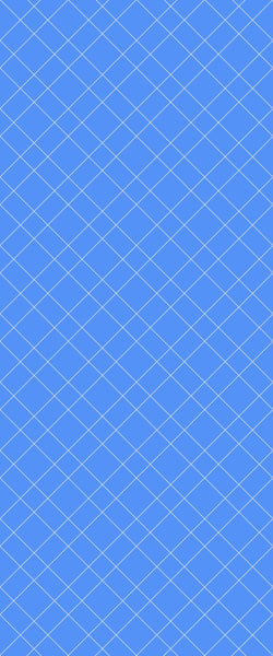 Blue Basket Weave Acrylic Shower Wall Panel 2440mm x 1220mm (3mm Thick) - CladdTech