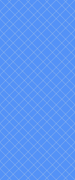 Blue Basket Weave Acrylic Shower Wall Panel 2440mm x 1220mm (3mm Thick) - CladdTech