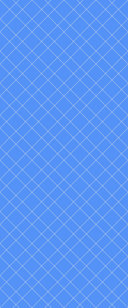 Blue Basket Weave Acrylic Shower Wall Panel 2440mm x 1220mm (3mm Thick) - CladdTech