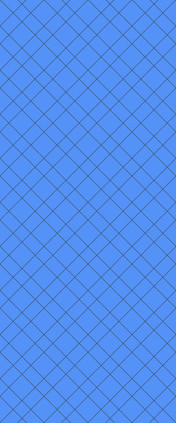 Blue Basket Weave Acrylic Shower Wall Panel 2440mm x 1220mm (3mm Thick) - CladdTech