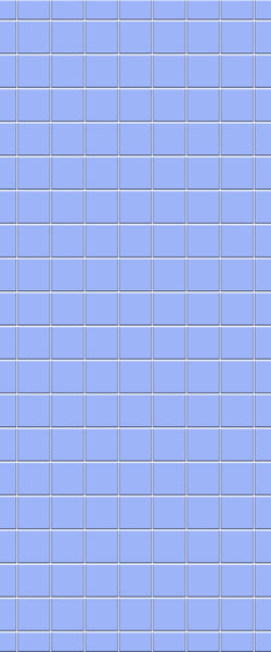 Blue Checkerboard Acrylic Shower Wall Panel 2440mm x 1220mm (3mm Thick) - CladdTech