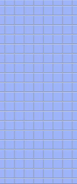 Blue Checkerboard Acrylic Shower Wall Panel 2440mm x 1220mm (3mm Thick) - CladdTech