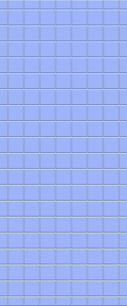 Blue Checkerboard Acrylic Shower Wall Panel 2440mm x 1220mm (3mm Thick) - CladdTech