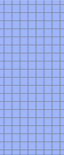 Blue Checkerboard Acrylic Shower Wall Panel 2440mm x 1220mm (3mm Thick) - CladdTech