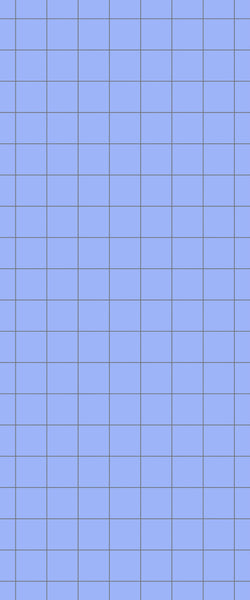 Blue Checkerboard Acrylic Shower Wall Panel 2440mm x 1220mm (3mm Thick) - CladdTech