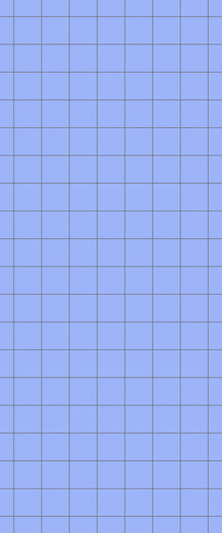 Blue Checkerboard Acrylic Shower Wall Panel 2440mm x 1220mm (3mm Thick) - CladdTech